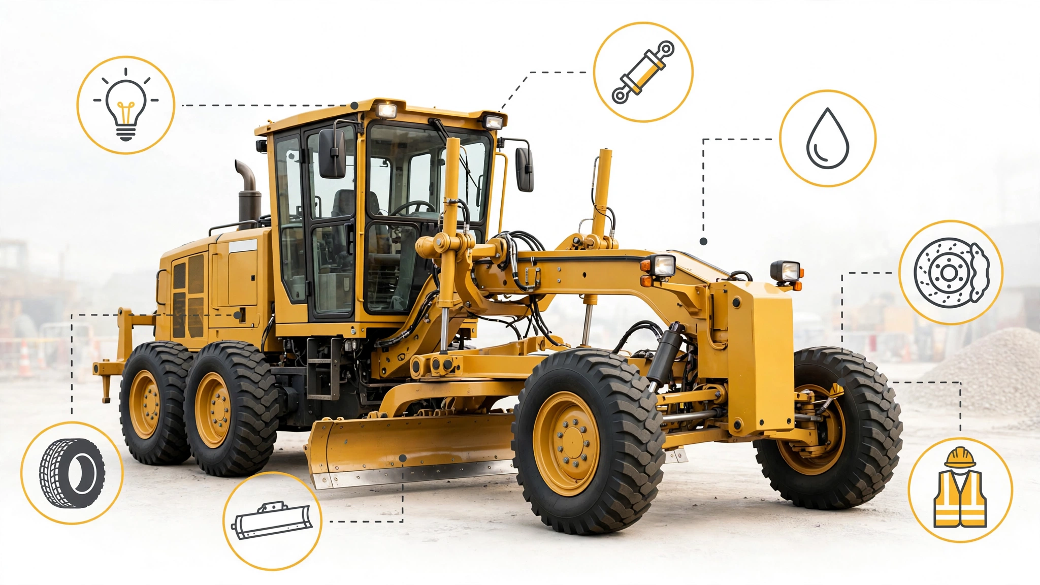 Motor Grader Daily Safety Inspection