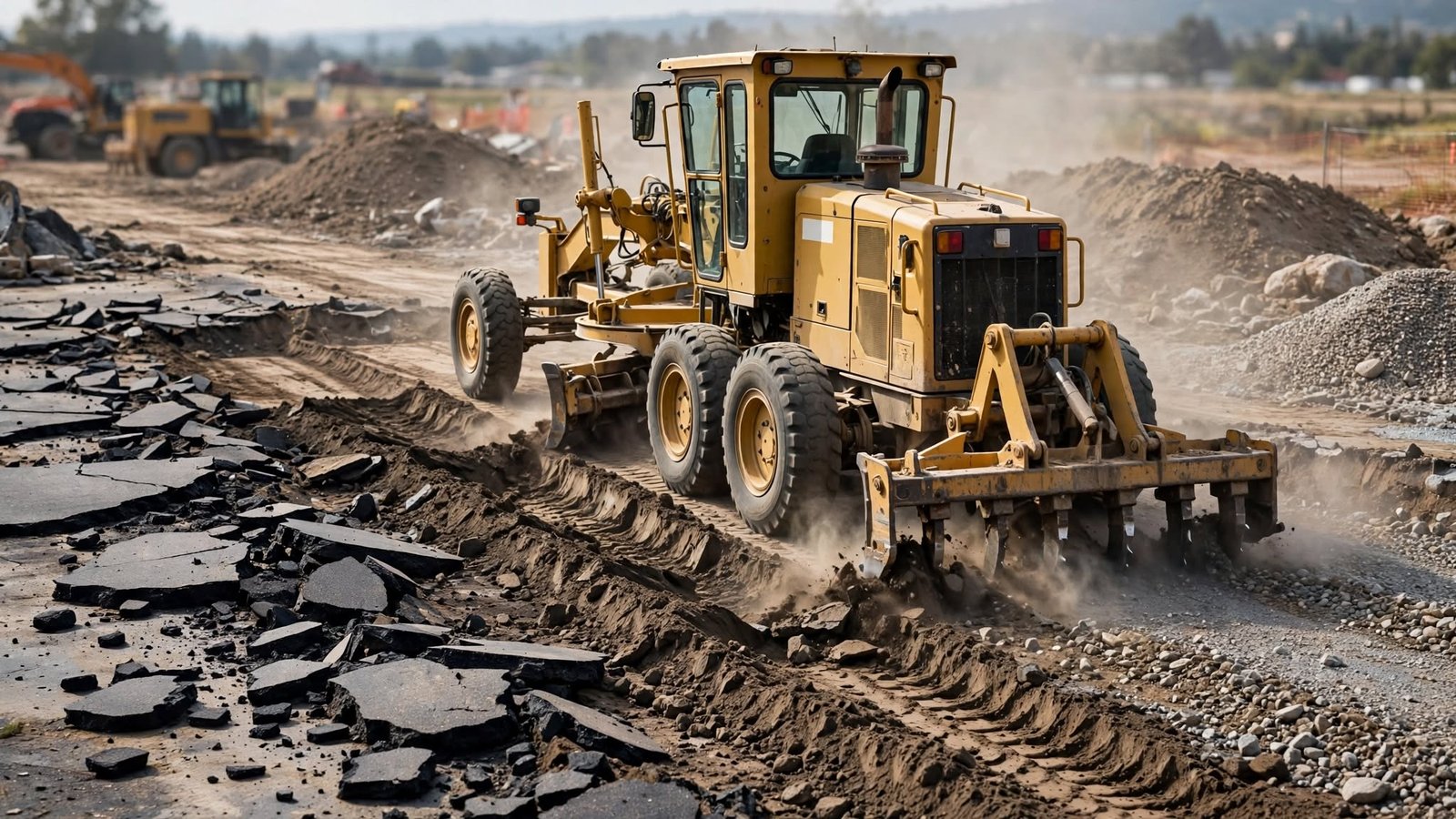 Motor Grader Scarifier Attachment Uses: 4 Jobs That Cut Equipment Rental Costs