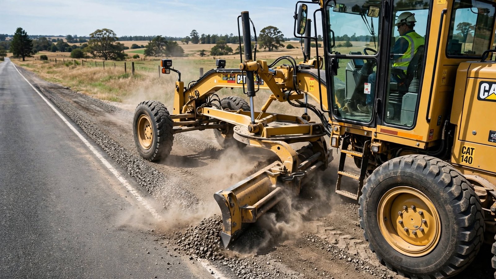 motor grader shoulder maintenance mistakes