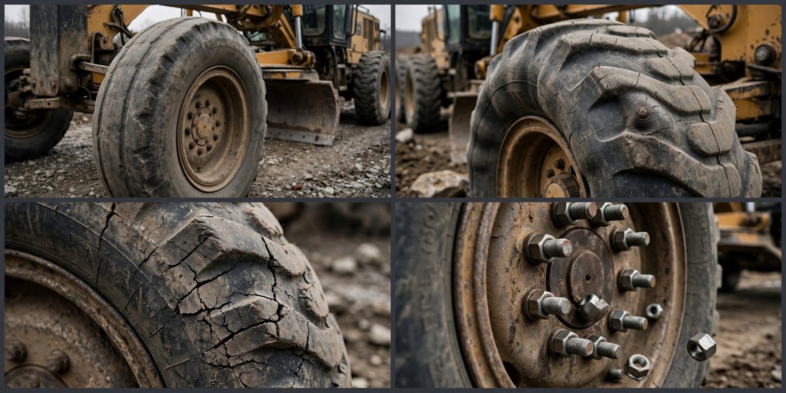 Motor Grader Tire Safety: 4 Deadly Mistakes Most Owners Ignore Daily Motor Grader Tire Safety: 4 Deadly Mistakes Most Owners Ignore Daily