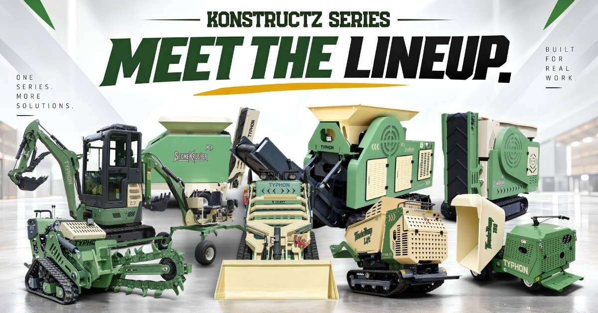 TYPHON Machinery Introduces First Wave of New Konstructz Series TYPHON Machinery Introduces First Wave of New Konstructz Series