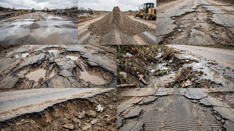 Motor Grader Crown Maintenance Errors: 7 Mistakes That Cause Pavement Failure