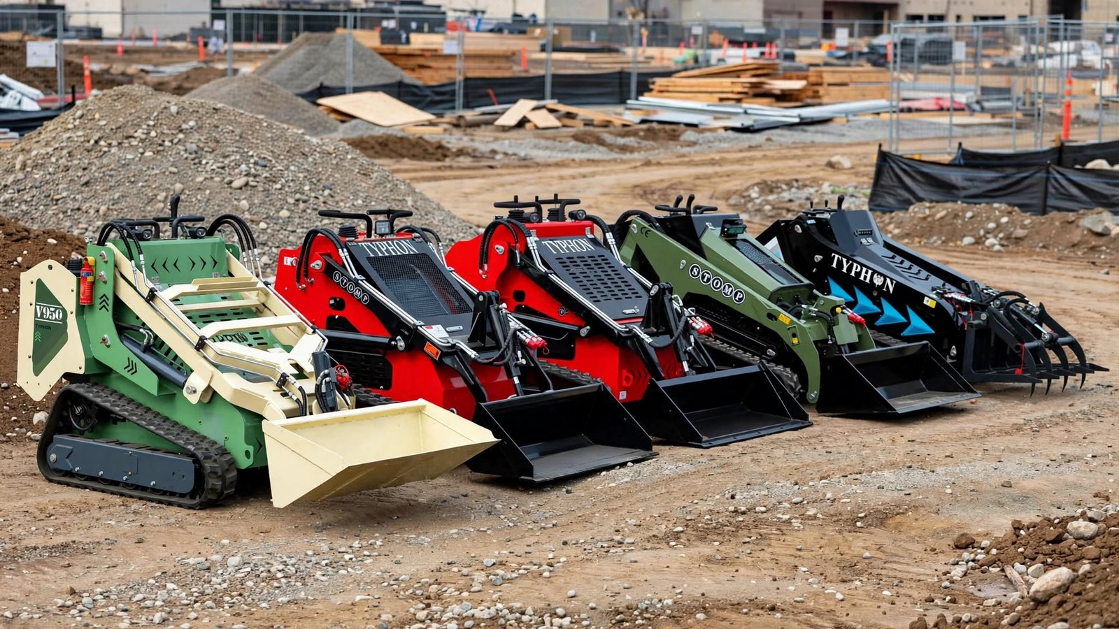 TYPHON Skid Steer Models Showroom